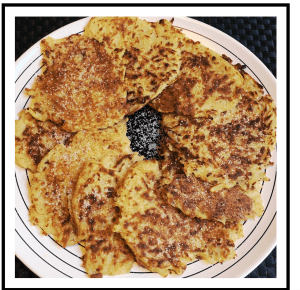 Galette pomme de terre sucrée